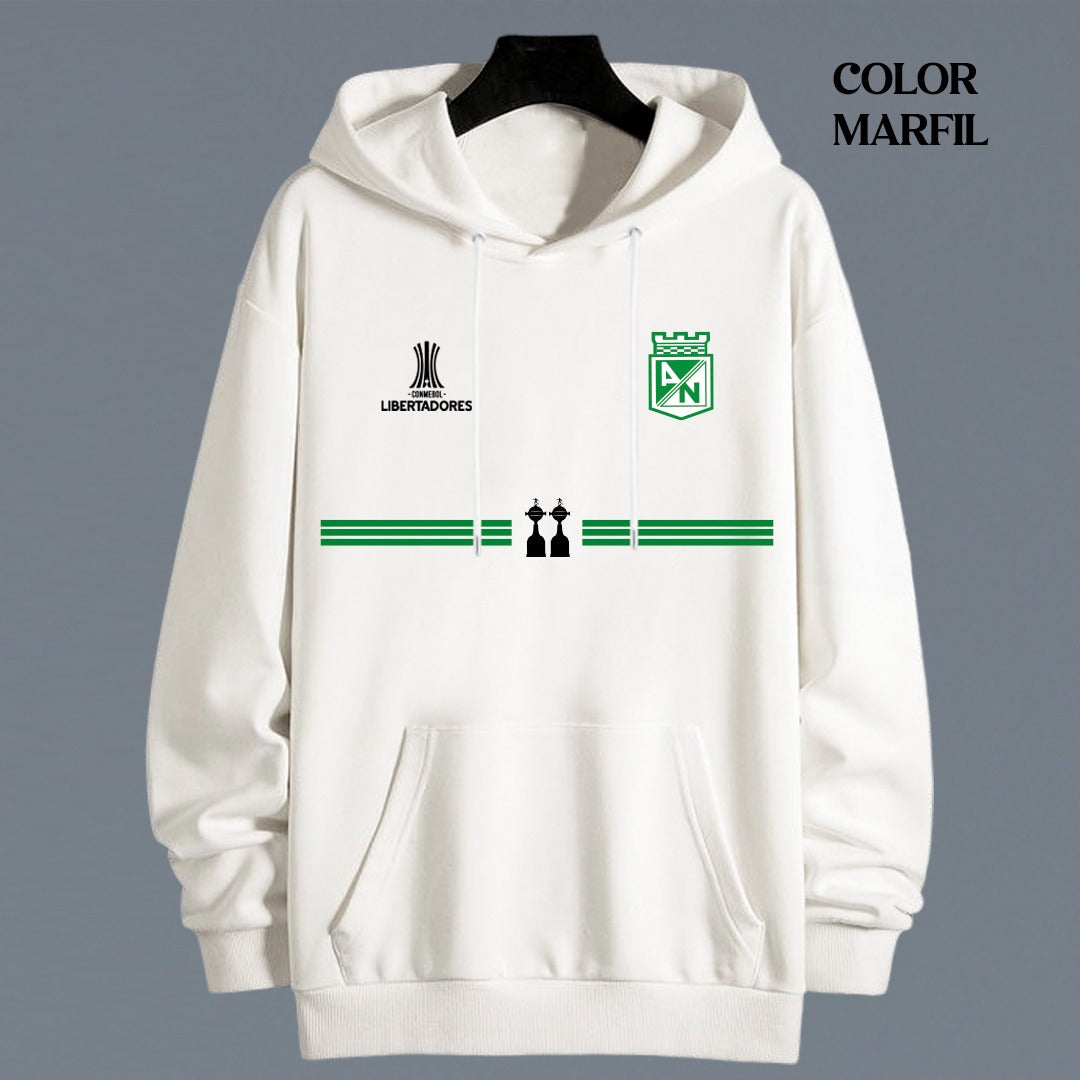 💚 Buzo Atlético Nacional Logos Bordados