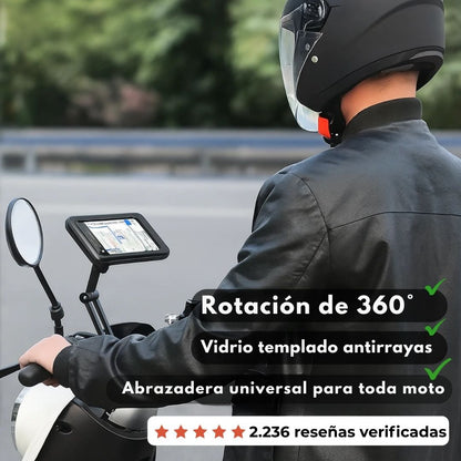 MagniRide – Soporte para teléfono resistente al agua de 360°