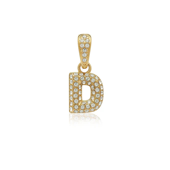 Collar Baño Oro 18k con Letra Inicial