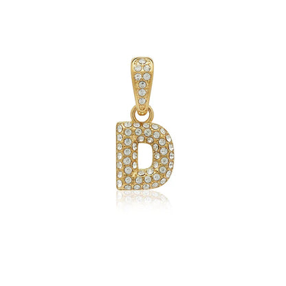Collar Baño Oro 18k con Letra Inicial