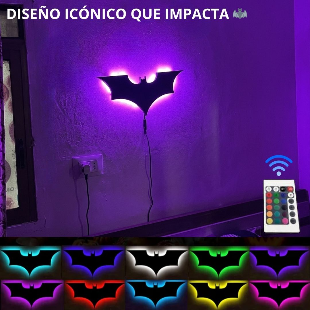 Lampara LED Batman 🦇 | Halloween 🎃