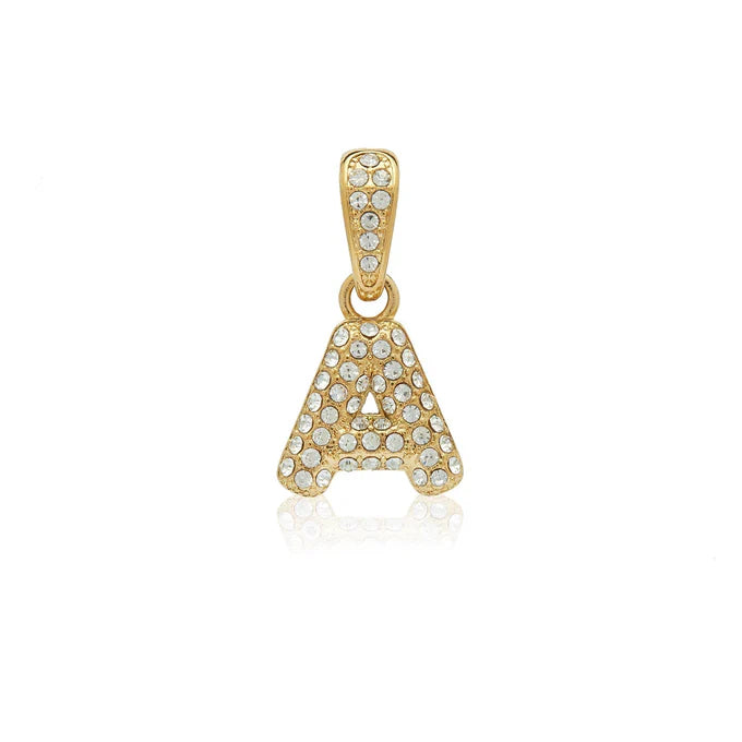 Collar Baño Oro 18k con Letra Inicial