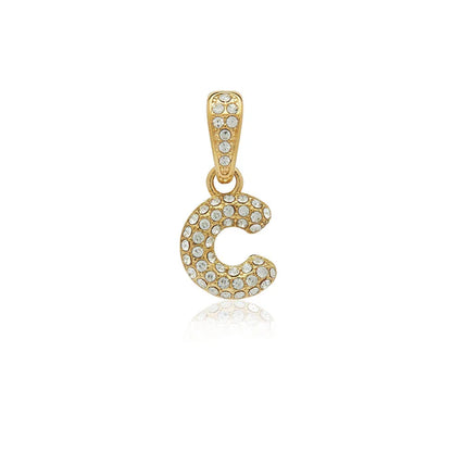Collar Baño Oro 18k con Letra Inicial