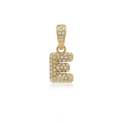 Collar Baño Oro 18k con Letra Inicial