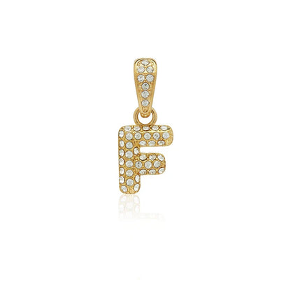 Collar Baño Oro 18k con Letra Inicial