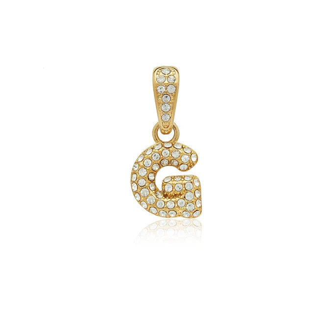 Collar Baño Oro 18k con Letra Inicial