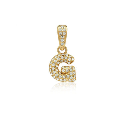 Collar Baño Oro 18k con Letra Inicial