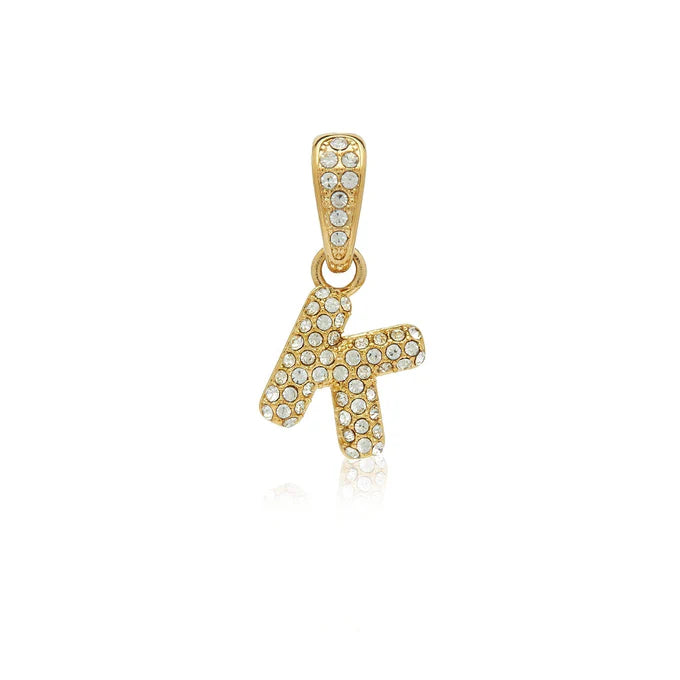 Collar Baño Oro 18k con Letra Inicial