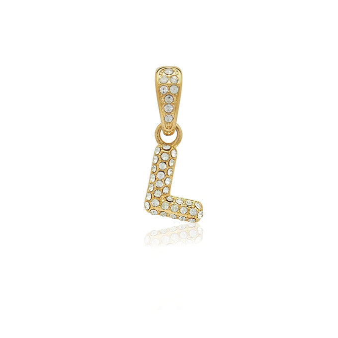 Collar Baño Oro 18k con Letra Inicial