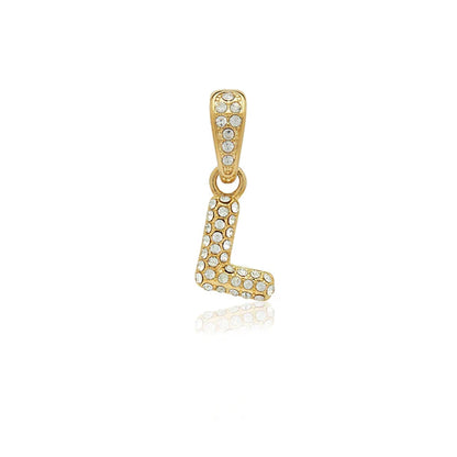 Collar Baño Oro 18k con Letra Inicial