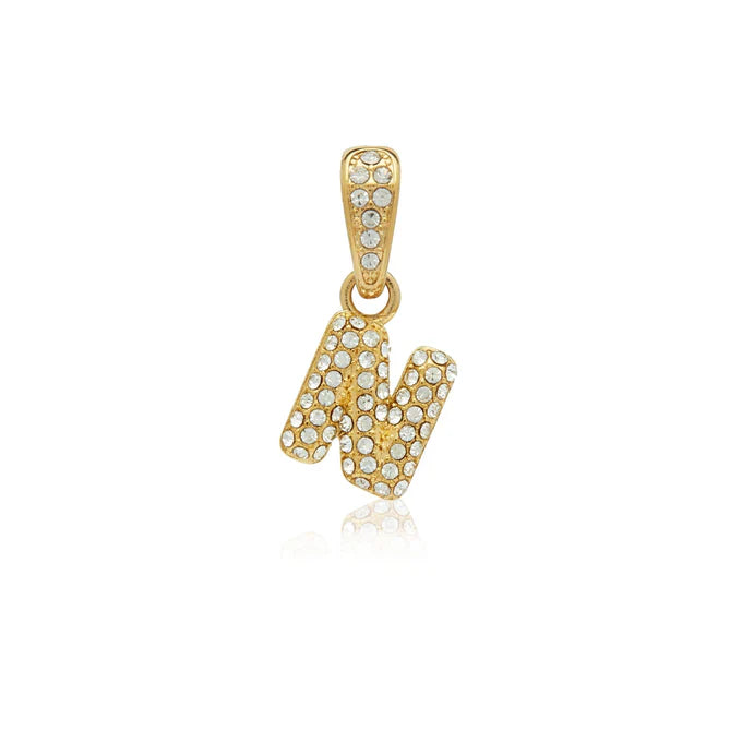 Collar Baño Oro 18k con Letra Inicial