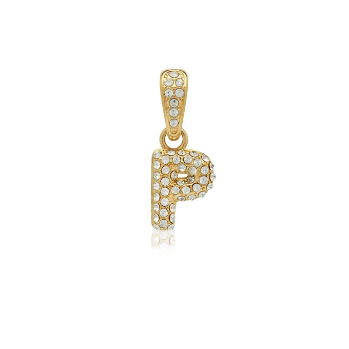 Collar Baño Oro 18k con Letra Inicial