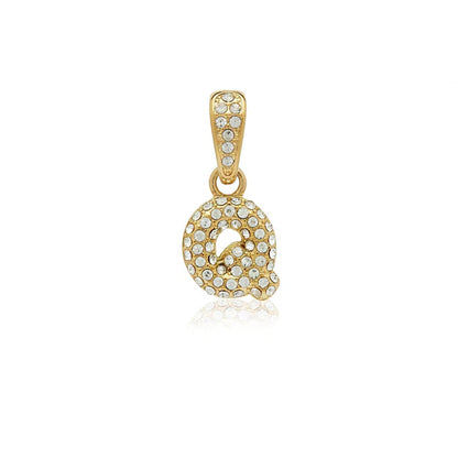 Collar Baño Oro 18k con Letra Inicial