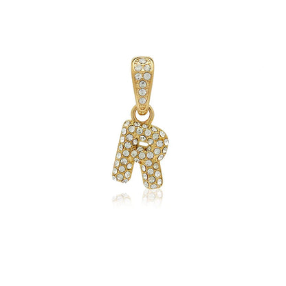Collar Baño Oro 18k con Letra Inicial