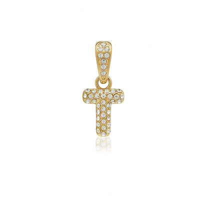 Collar Baño Oro 18k con Letra Inicial
