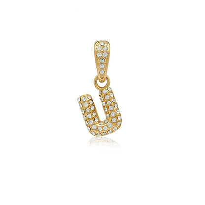 Collar Baño Oro 18k con Letra Inicial