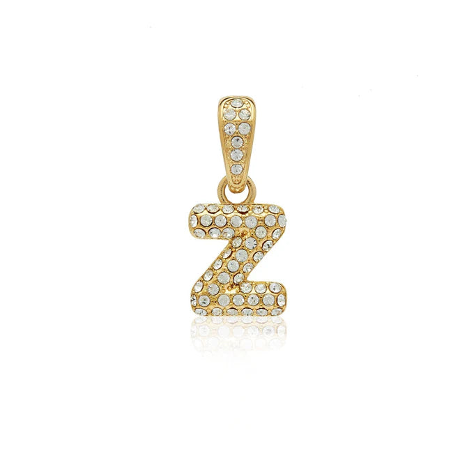 Collar Baño Oro 18k con Letra Inicial